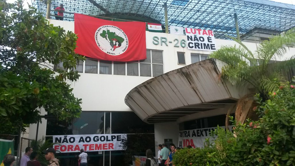 Movimentos Do Campo Ocupam O INCRA Em Palmas MST