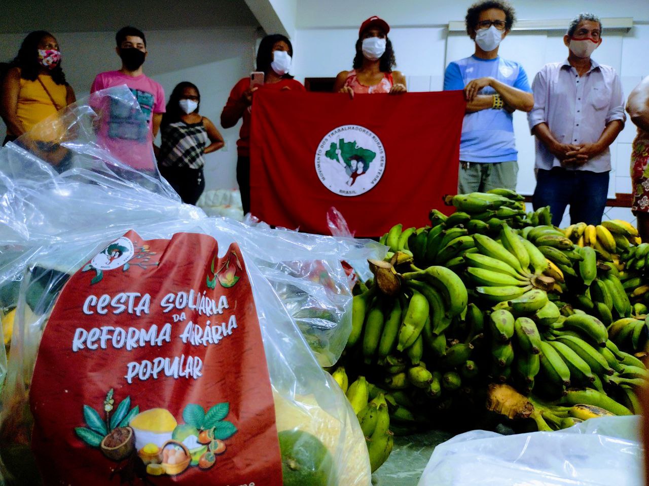 No Enfrentamento Pandemia Mst Doa Toneladas De Alimentos