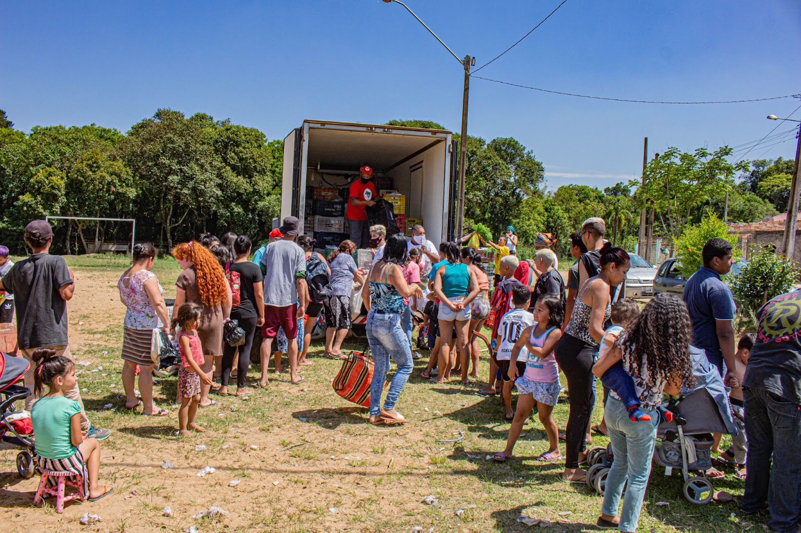 Natal Sem Fome Do MST Distribui 87 5 Toneladas De Alimentos E 4 Mil