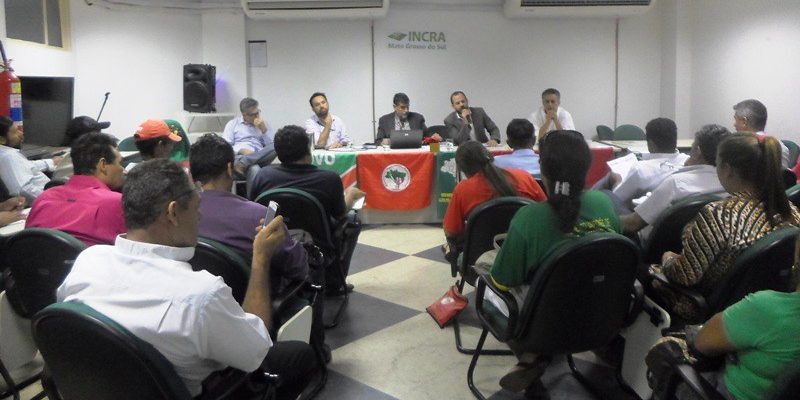 movimentos do campo se reúnem com Incra Nacional