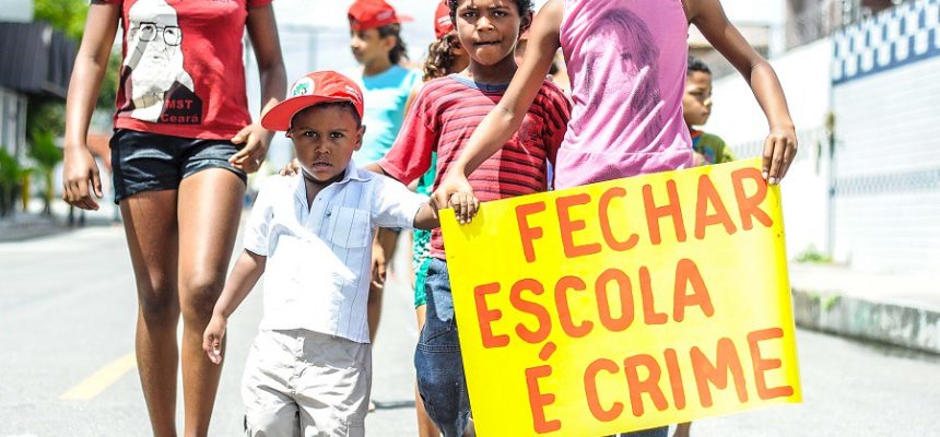 Mais de 400 Sem Terrinha se reúnem durante encontro no Ceará