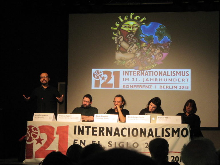 MST participa de conferência sobre internacionalismo no século 21