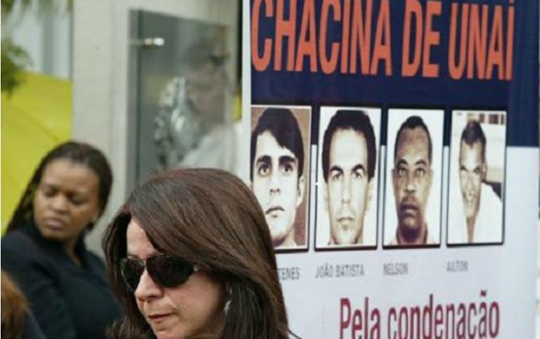 Ato em Brasília cobra prisão de condenados pela chacina de Unaí