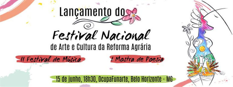MST realiza lançamento do Festival Nacional da Reforma Agrária na Ocupação da Funarte