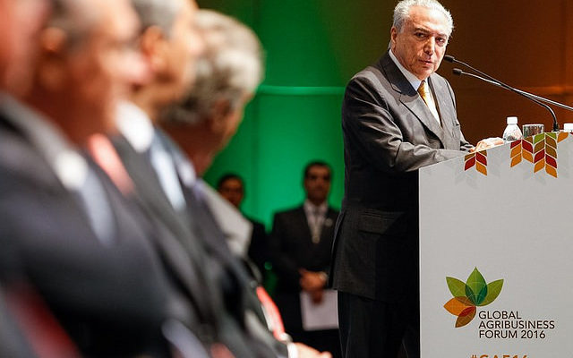 Opinião: Os interesses do agronegócio e o governo golpista