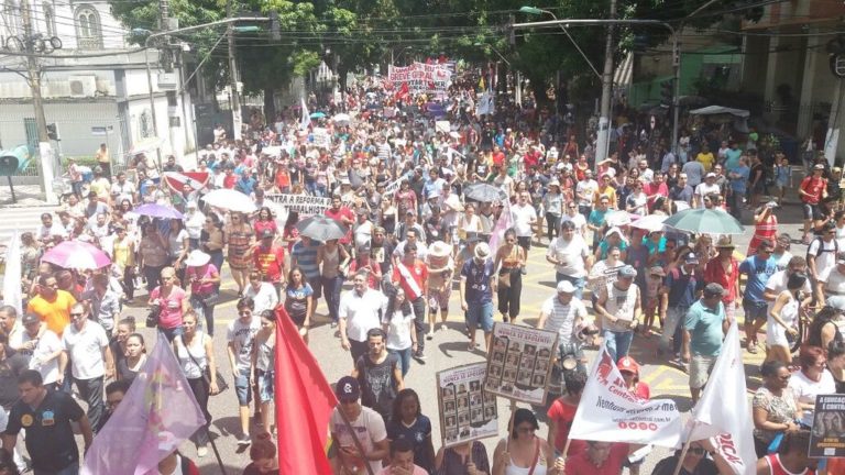 Trabalhadores no Pará participam da Greve Geral