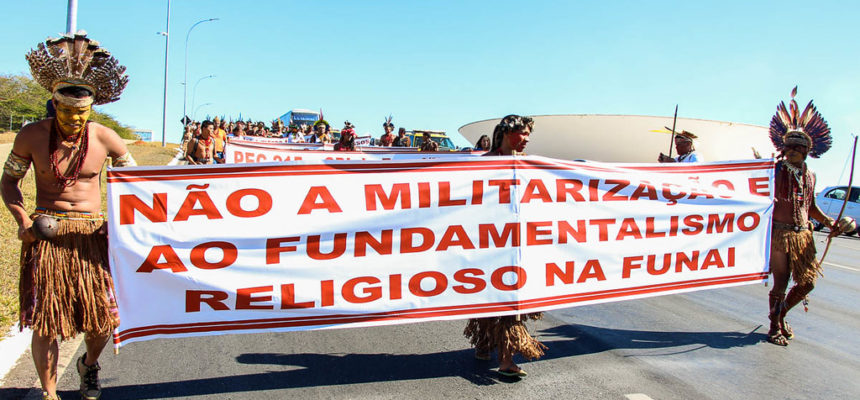 Organizações de defesa dos Povos Indígenas denuncia militarização da Funai