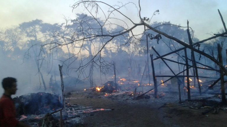 Incêndio criminoso em acampamento Sem Terra no Tocantins