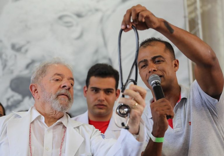 Médicos do MST cuidaram da saúde de Lula durante a Caravana pelo Nordeste