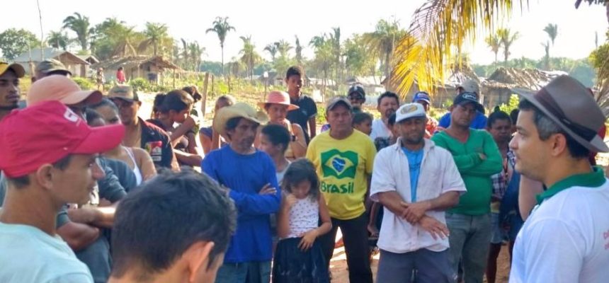 Famílias Sem Terra resistem a despejo no Tocantins