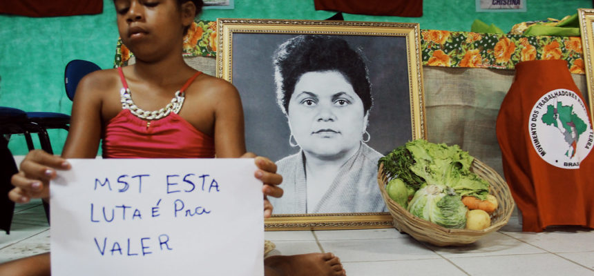 ‘’Sem Terrinha na luta pela alimentação saudável’’.