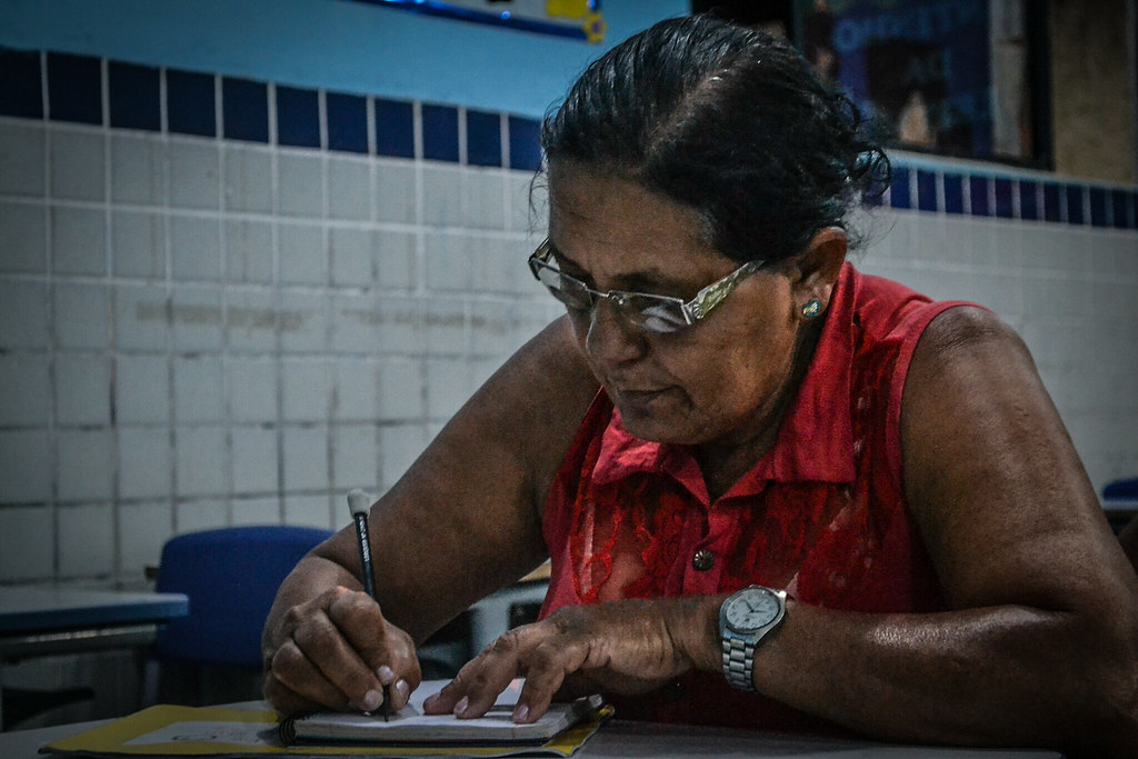 “A primeira coisa que eu escrevi com meu lápis e caderno novo foi MST”