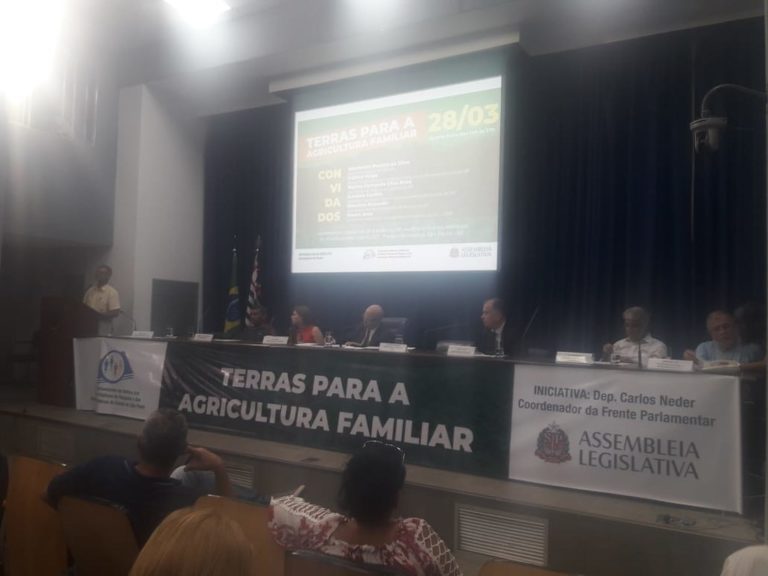 MST participa de audiência para discutir terras públicas em São Paulo
