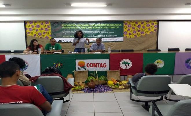 encontro discute direitos humanos dos povos do campo