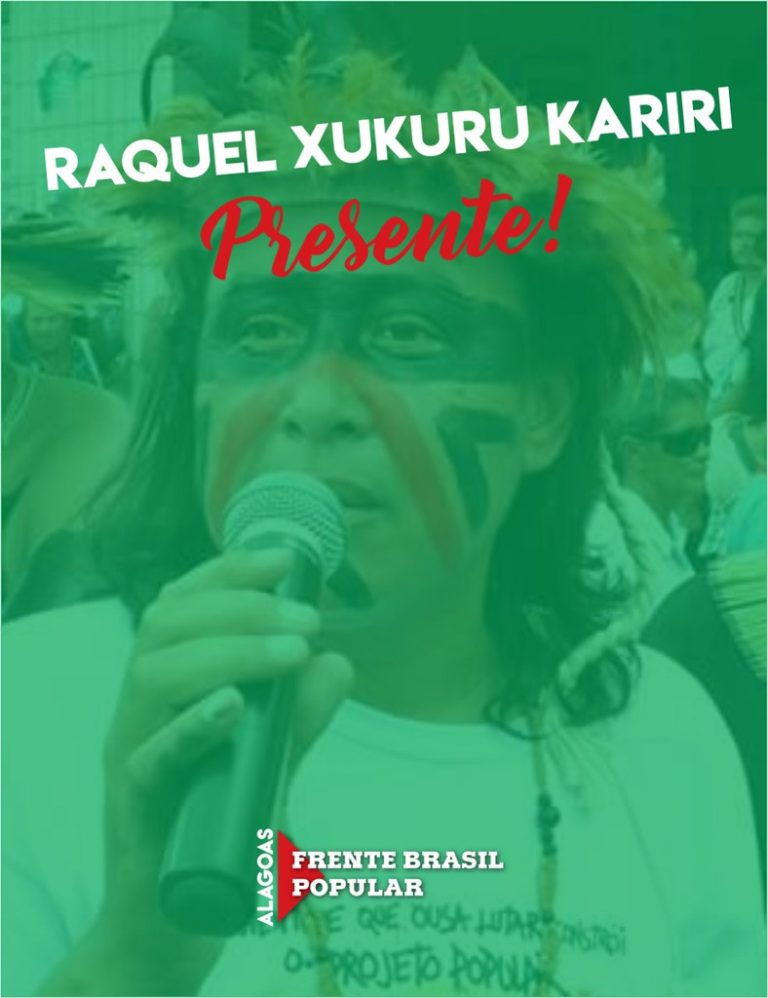 Entidades lamentam o falecimento da líder indígena Raquel Xukuru Kariri