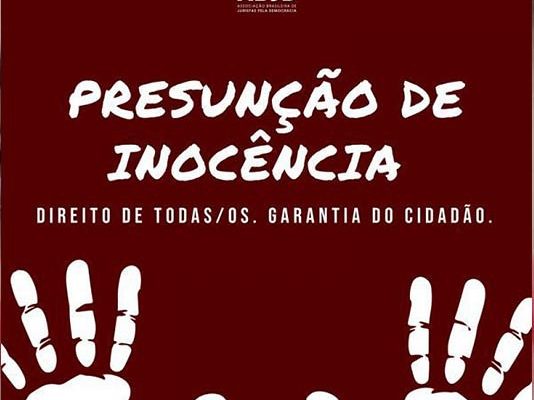 Presunção de Inocência e Independência Judicial são temas de Ato