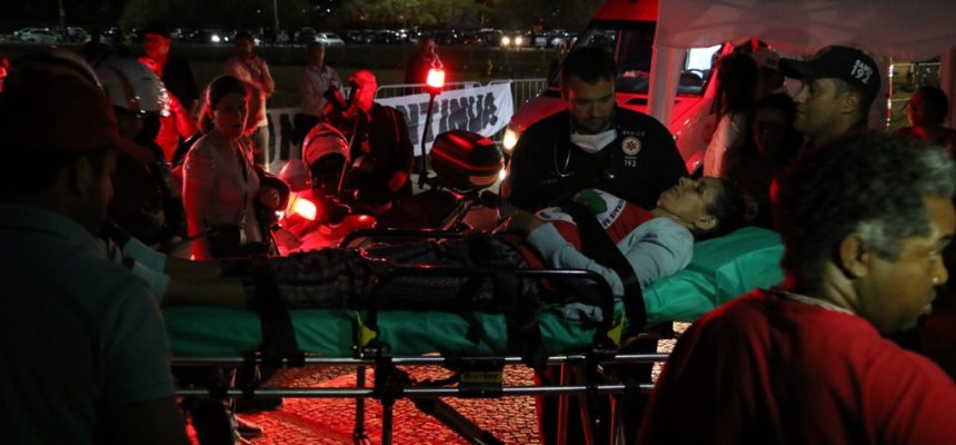 Grevista de fome passa mal durante ato inter-religioso em frente ao STF