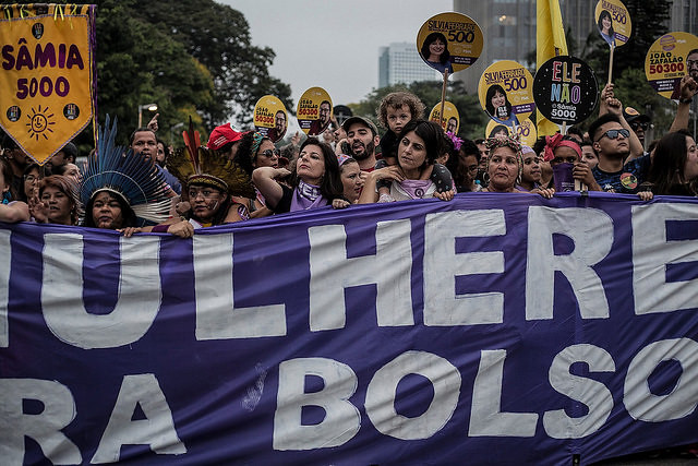 "EleNão: Mulheres de todo o país voltam às ruas neste sábado (6) contra o fascismo