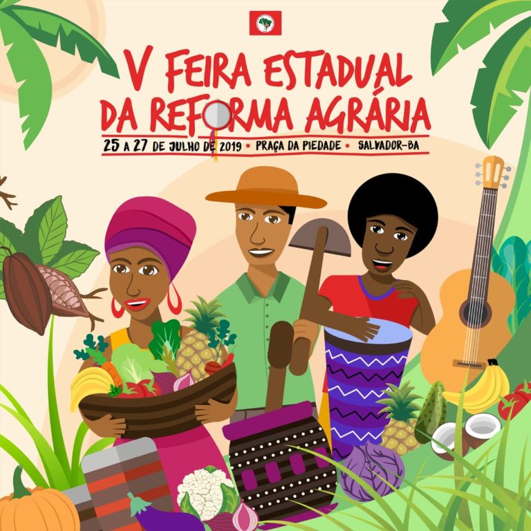 MST realiza 5° Edição da Feira Estadual da Reforma Agrária na Bahia
