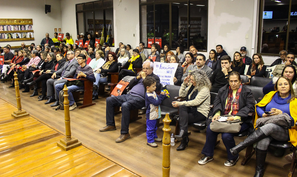 Audiência pública lotou o plenário da Câmara Municipal. Foto - Catiana de Medeiros..jpg