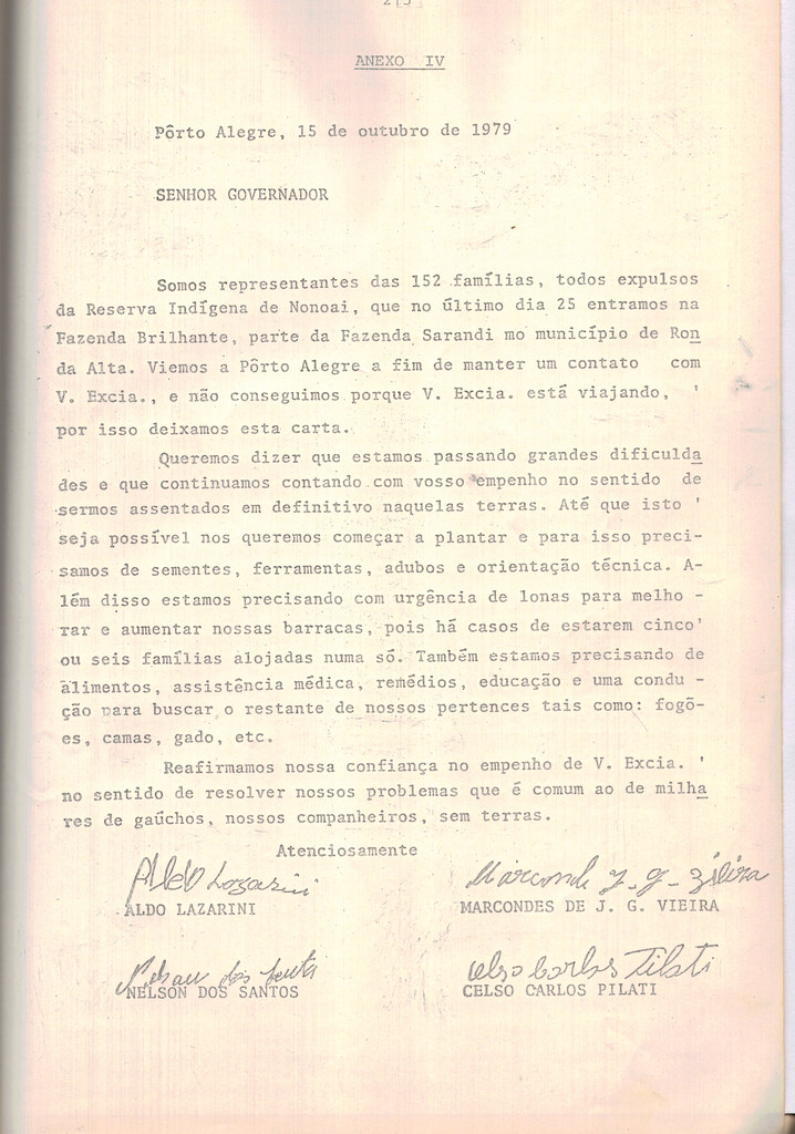 2 - Carta para o Governador de reinvidicação das glebas Macali e Brilhante. Disponibilizado por Ivaldo Geehlen.jpg
