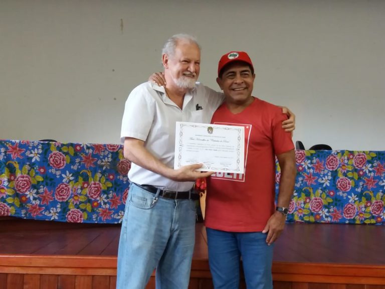 João Pedro Stedile recebe o título de Cidadão Paraense