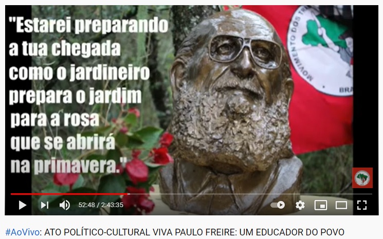 Paulo Freire entre imagens e memes