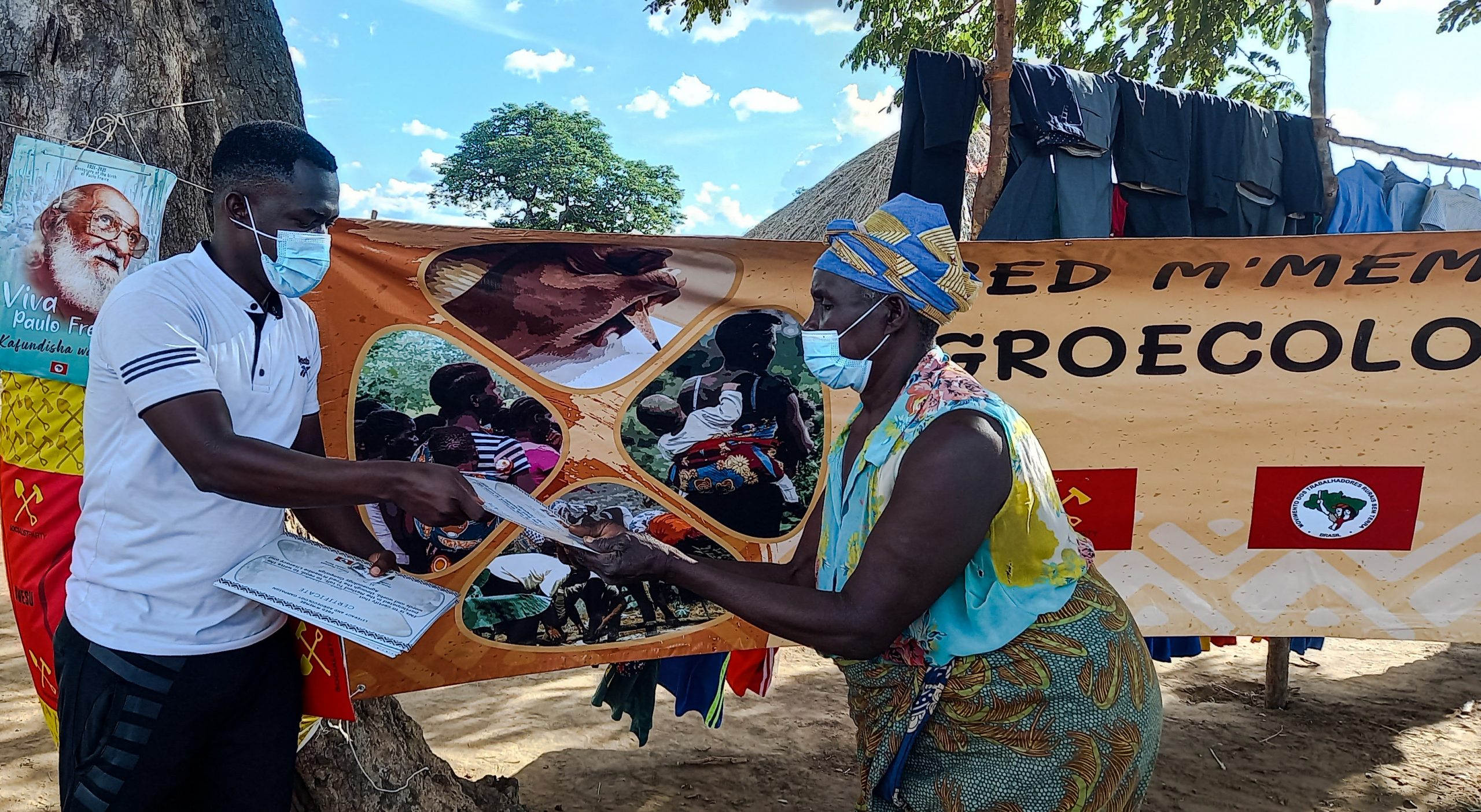 Na Zâmbia, Campanha de alfabetização e Agroecologia forma 2.000 pessoas 