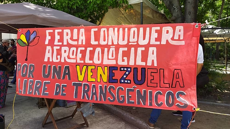 Movimentos populares da Venezuela protestam contra gigantes agroquímicas Bayer e Monsanto