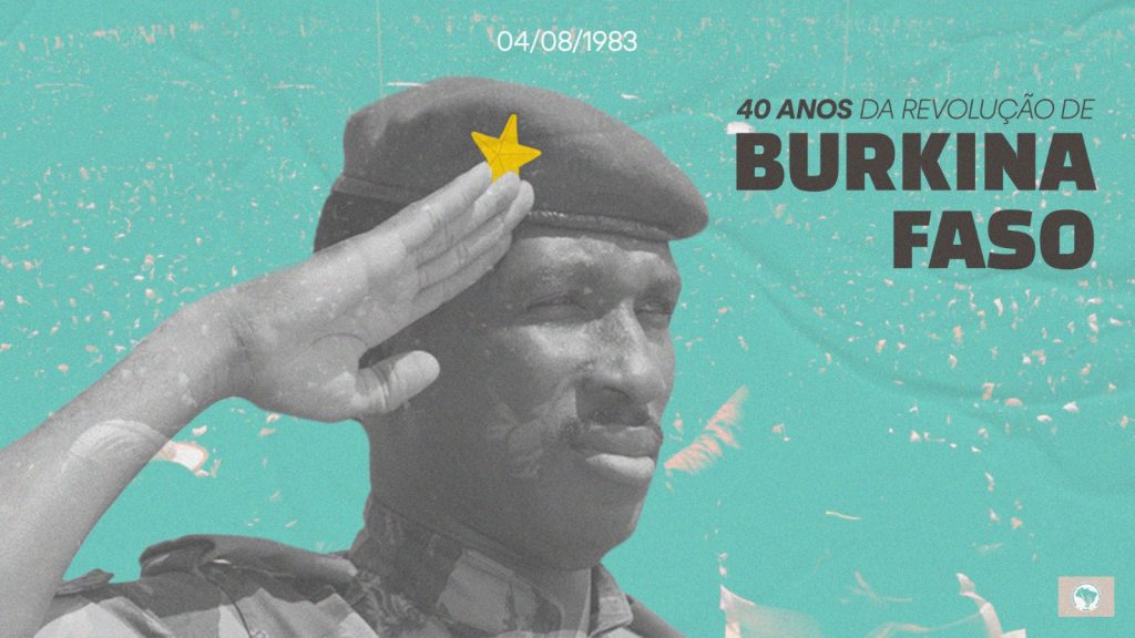 Celebração dos 40 anos da Revolução Socialista de Burkina Faso