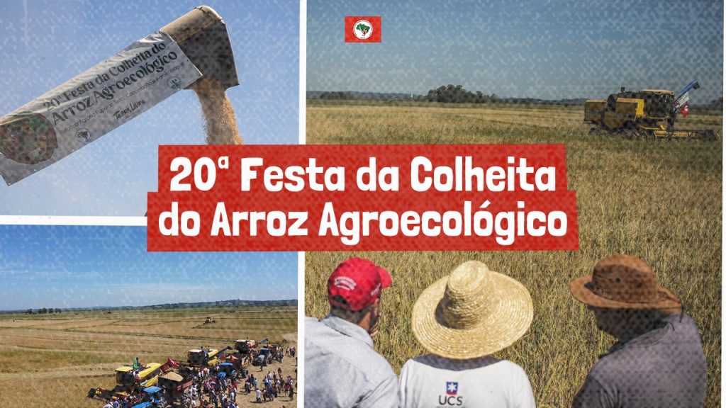 20ª  Festa da Colheita do Arroz Agroecológico no RS