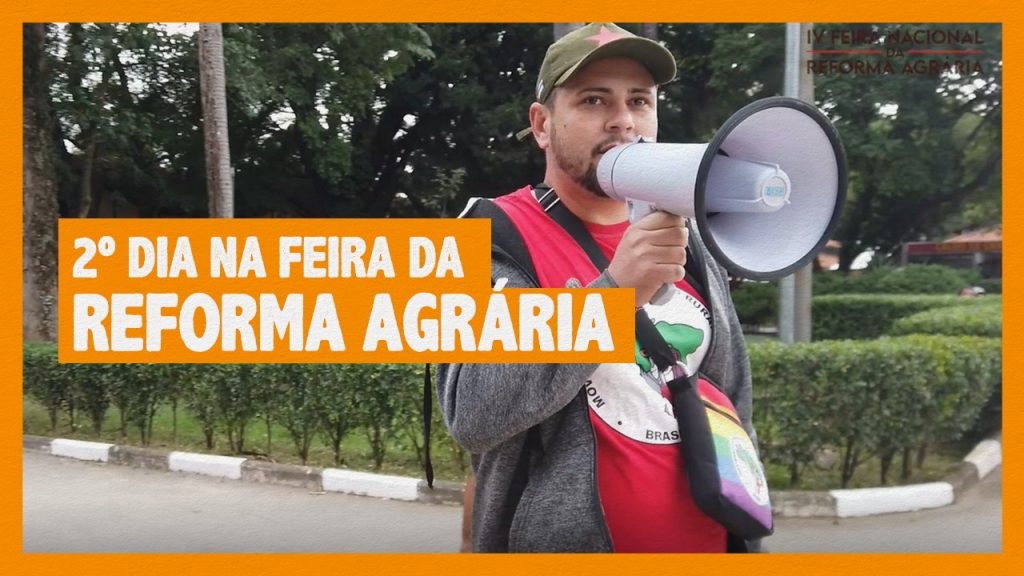 Segundo dia da 4ª Feira Nacional da Reforma Agrária!