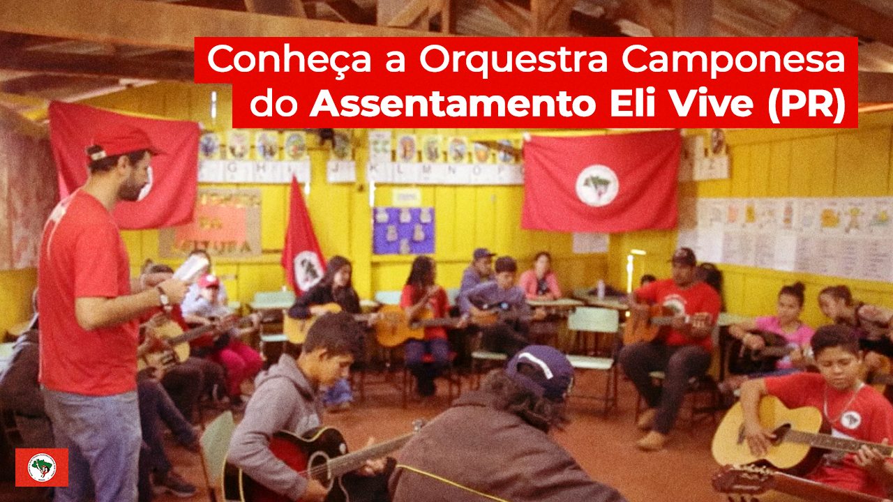 Orquestra Camponesa do assentamento Eli Vive