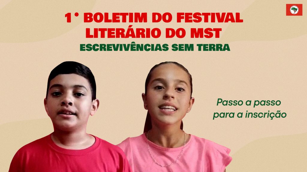 1º Boletim do Festival Literário do MST