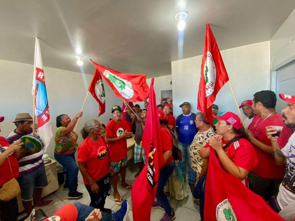 Movimentos do campo seguem para o quarto dia de ocupação do Incra em Alagoas