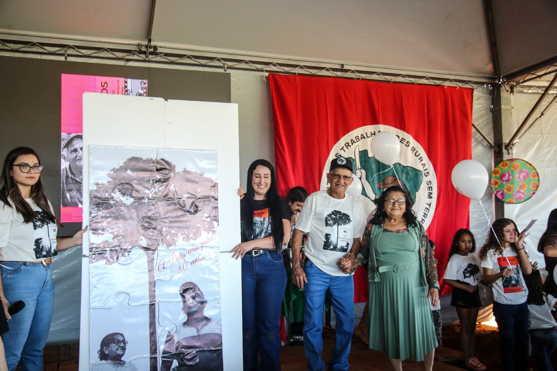 MST celebra 80 anos de Pedro Xapuri, militante histórico da luta pela terra em SP