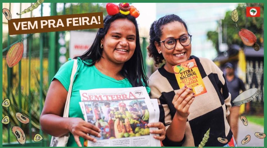 Vem pra V Feira Nacional da Reforma Agrária!