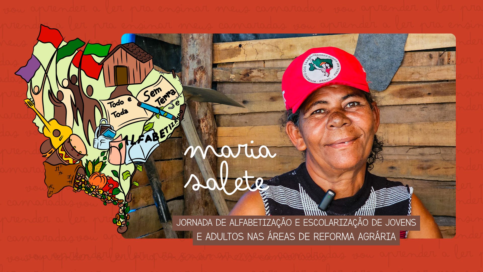 Jornada de EJA no Nordeste/AL: conheça a história de Maria Salete