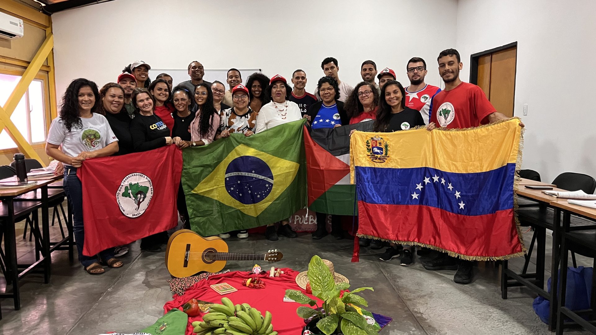 MST reafirma compromisso internacionalista em reunião trimestral na Venezuela
