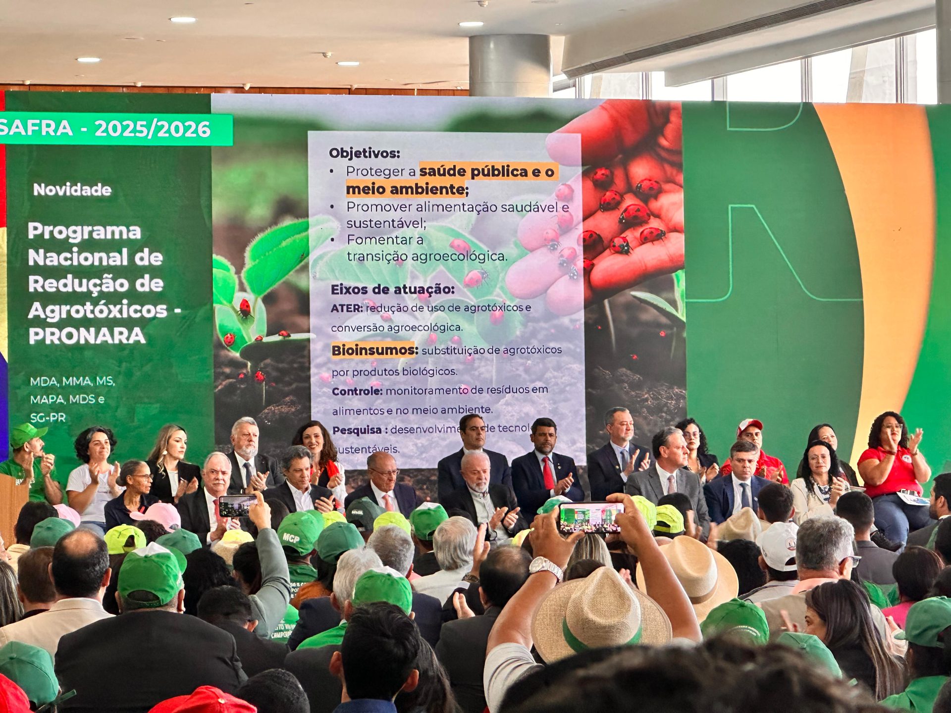 Nota da Campanha Contra os Agrotóxicos sobre o lançamento do Pronara