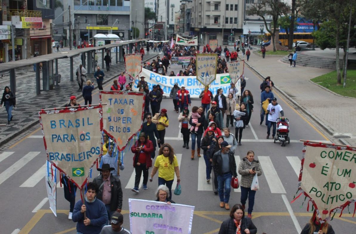 Marcha da 22ª Jornada de Agroecologia reivindica ampliação do apoio à agroecologia no PR