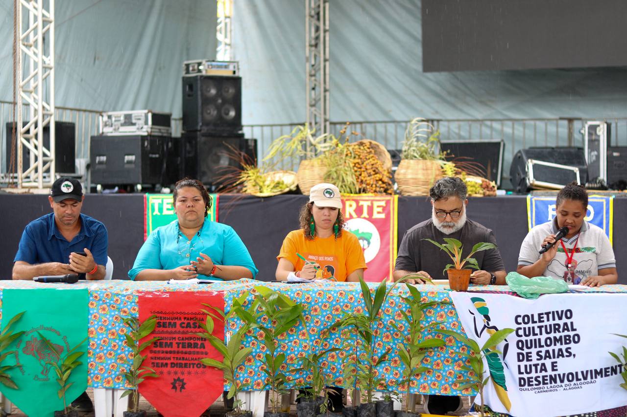 Conferência debate os desafios da luta pela terra em Alagoas durante Feira da Reforma Agrária