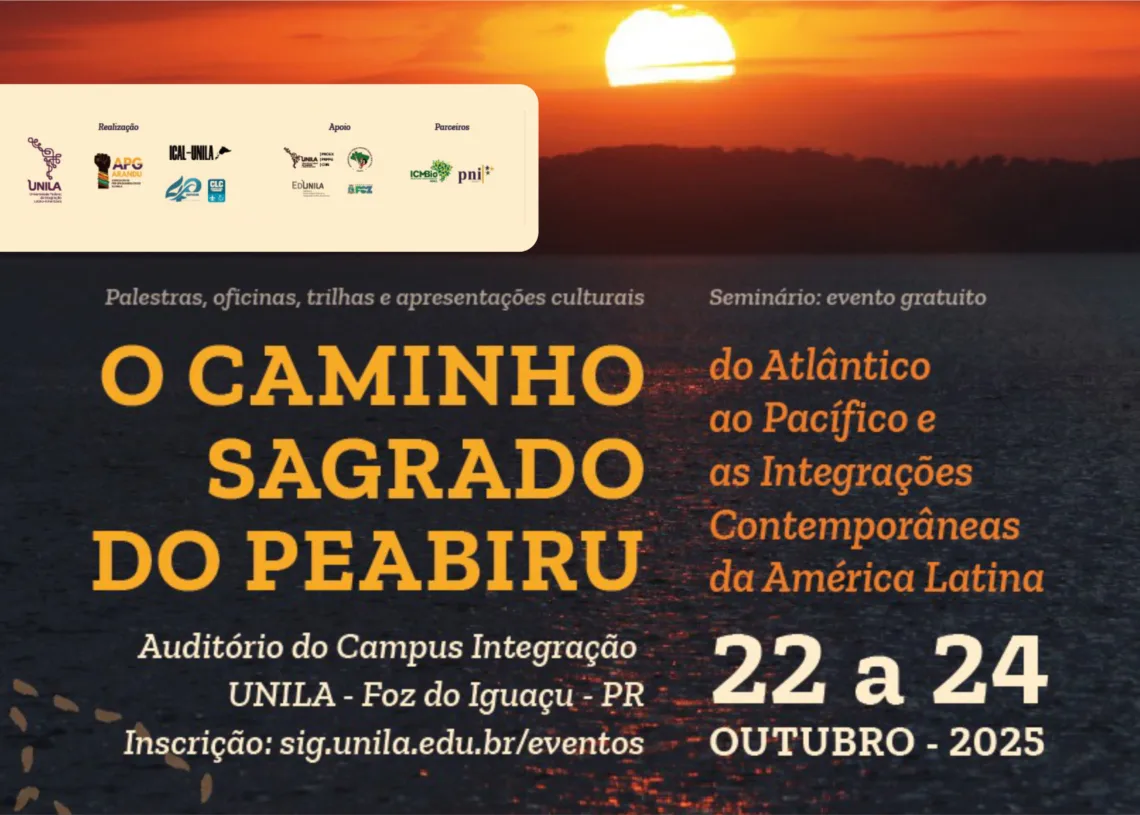 O Caminho do Peabiru é tema de seminário na Unila em Foz do Iguaçu