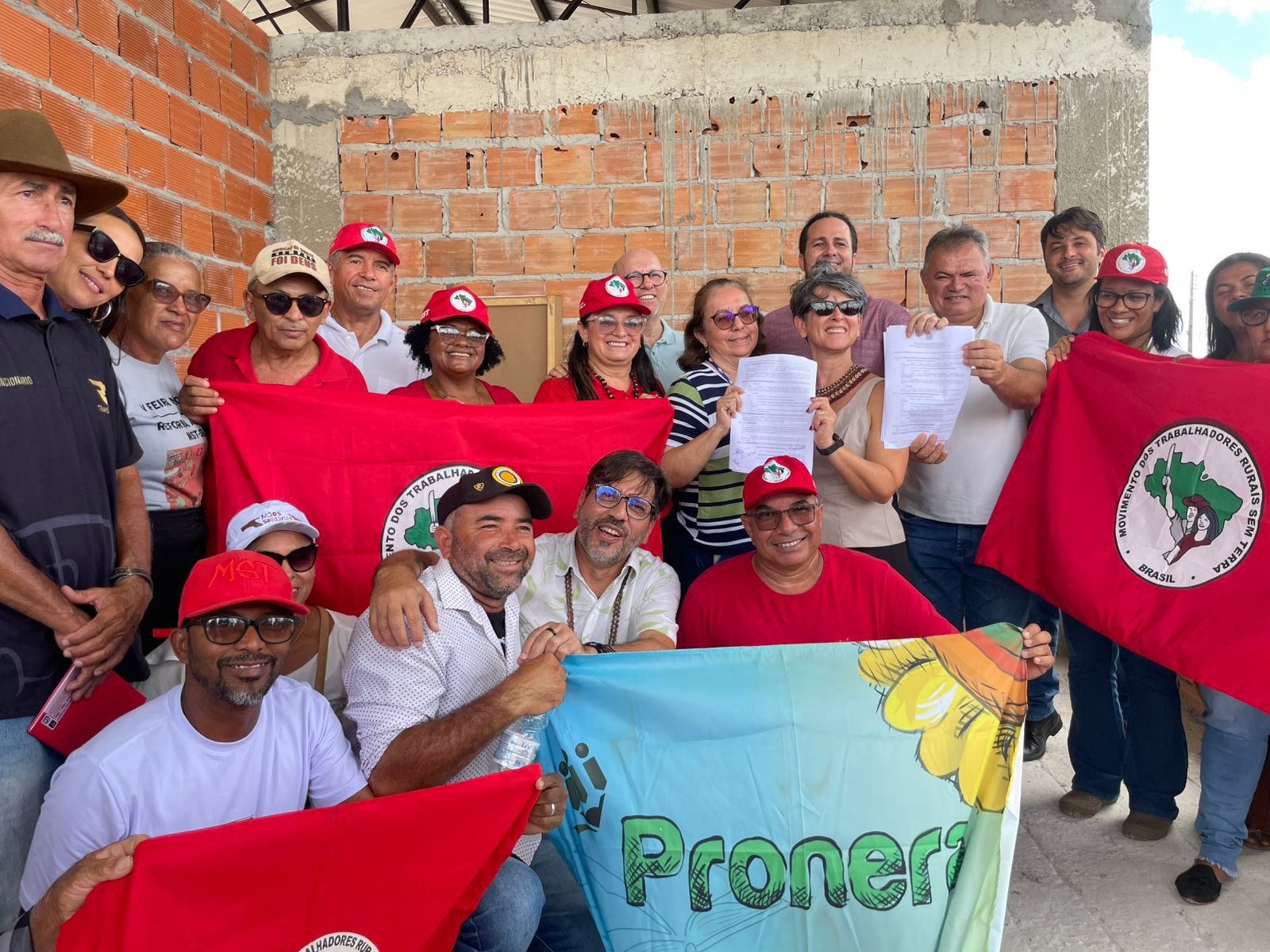 Assinatura do convênio do curso de Medicina Veterinária do Pronera/UFS