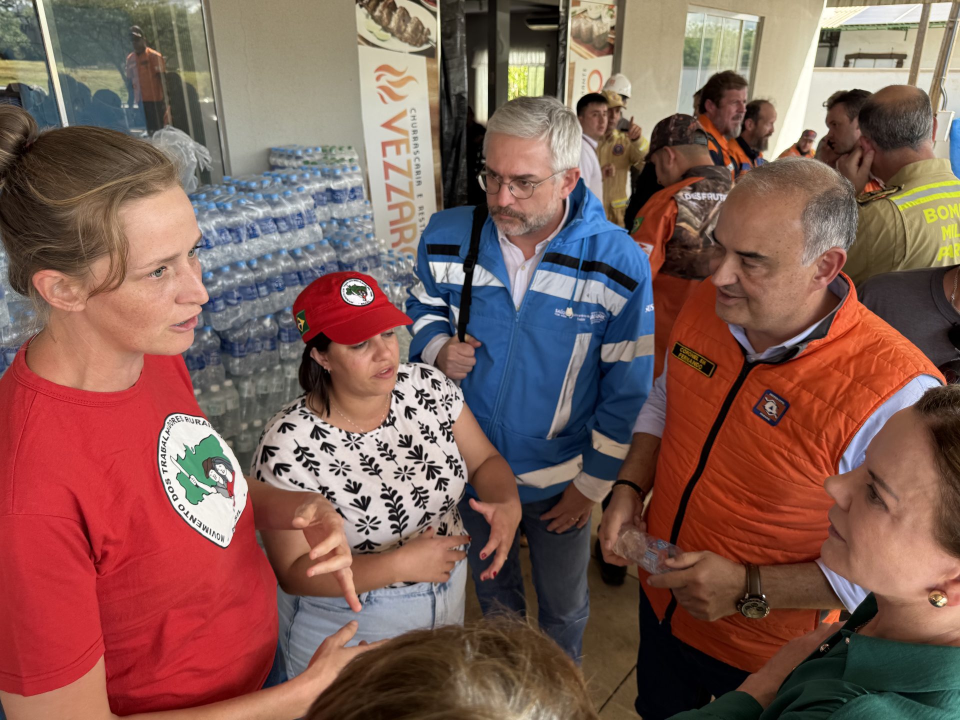 MST dialoga com ministros sobre demandas de reconstrução em Rio Bonito do Iguaçu (PR)
