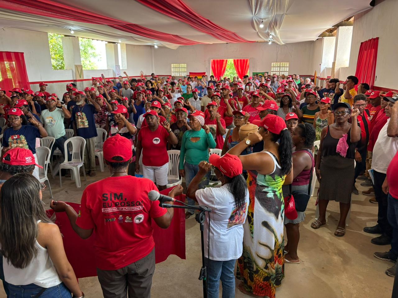 Regional Recôncavo do MST na Bahia inaugura Centro de Formação Rosemeire Bastos