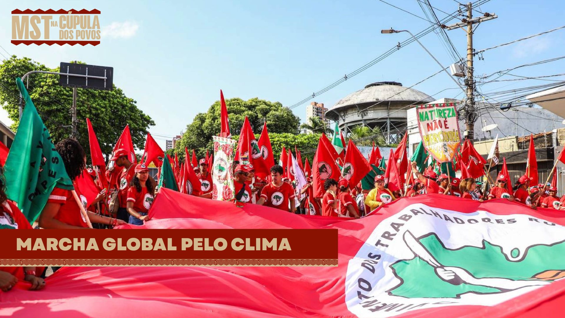 Marcha Global Pelo Clima Reúne 70 mil pessoas em Belém