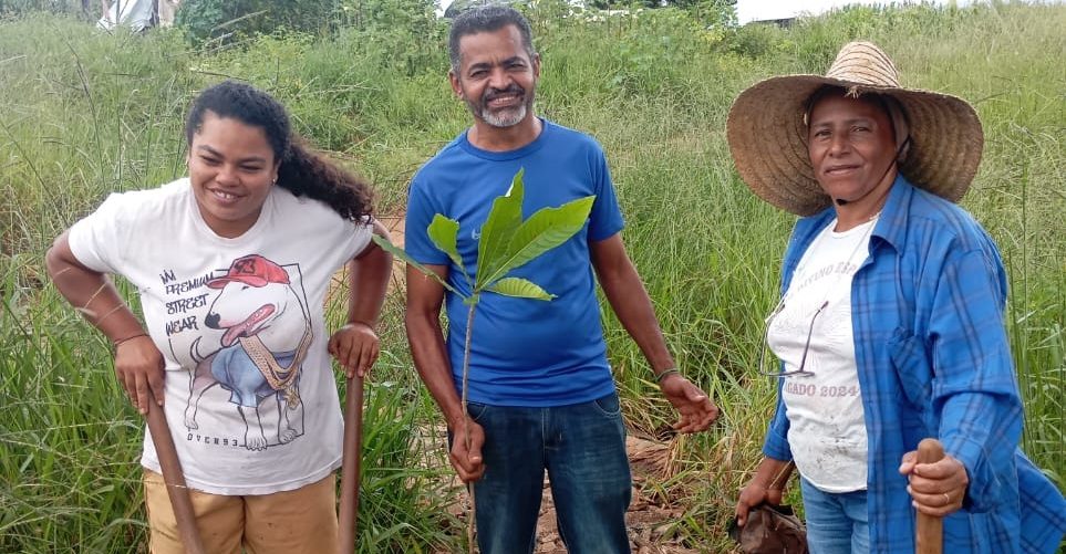 Em Goiás, Assentamento Dom Tomás Balduíno refloresta nascente