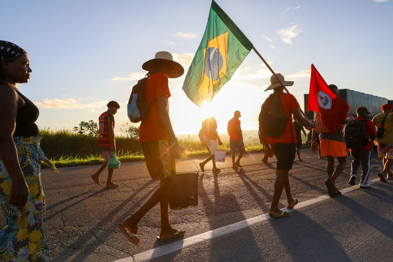 MST realiza mais uma edição da Marcha Estadual pela Reforma Agrária na Bahia