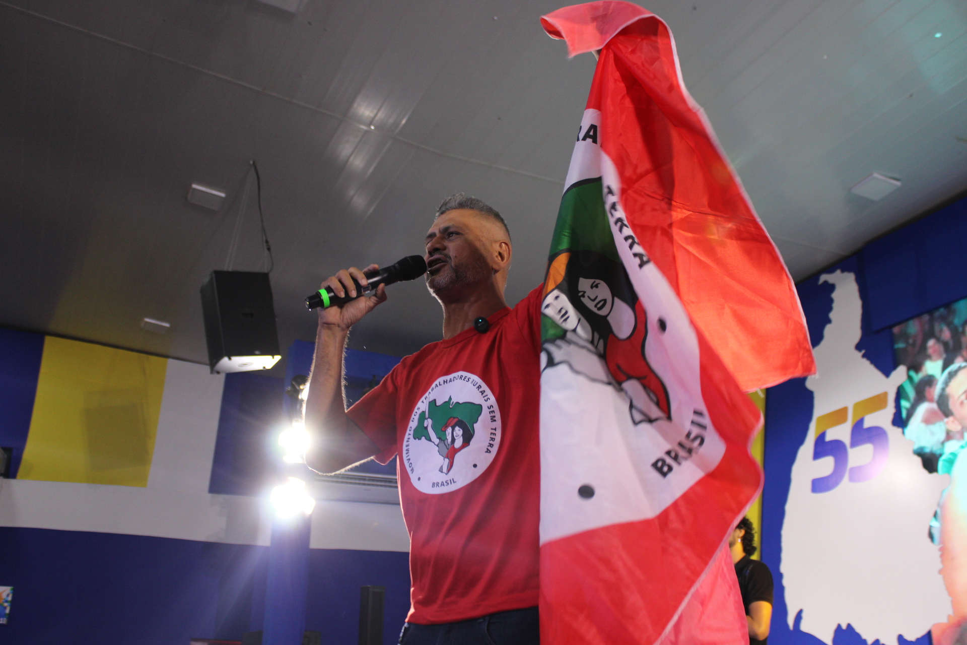 MST no Tocantins oficializa candidatura de Antônio Marcos para disputa das eleições de 2026